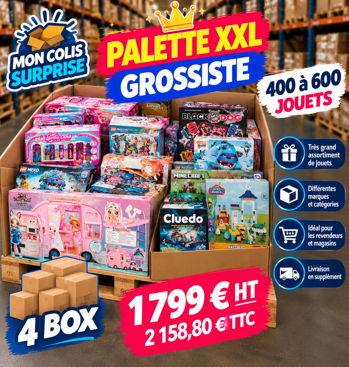 🎁 PALETTE DE JOUETS