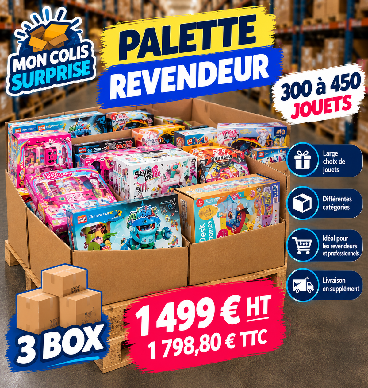 🎁 PALETTE DE JOUETS
