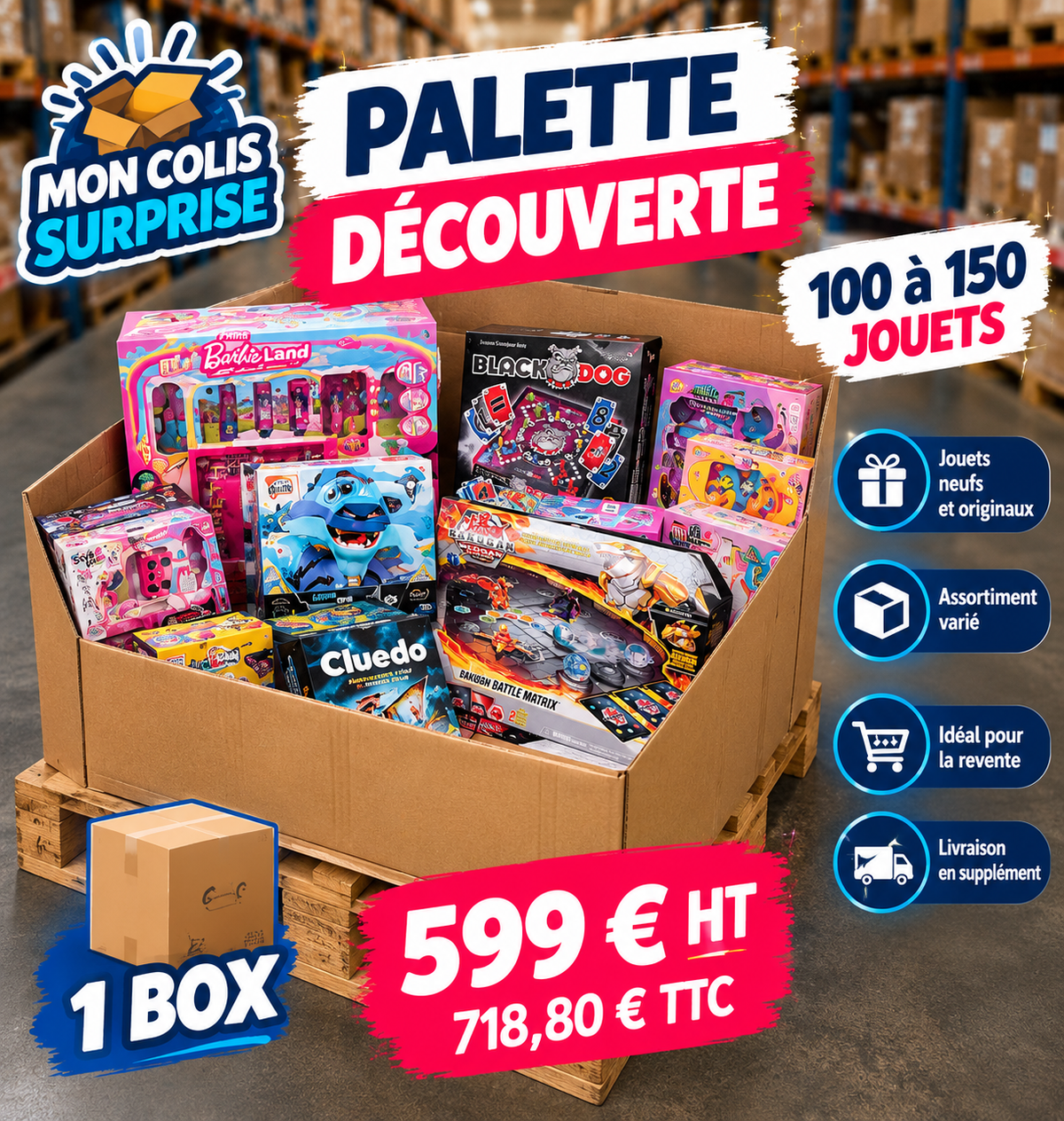 🎁 PALETTE DE JOUETS